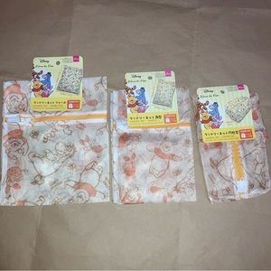 3 x Winnie the Pooh bags